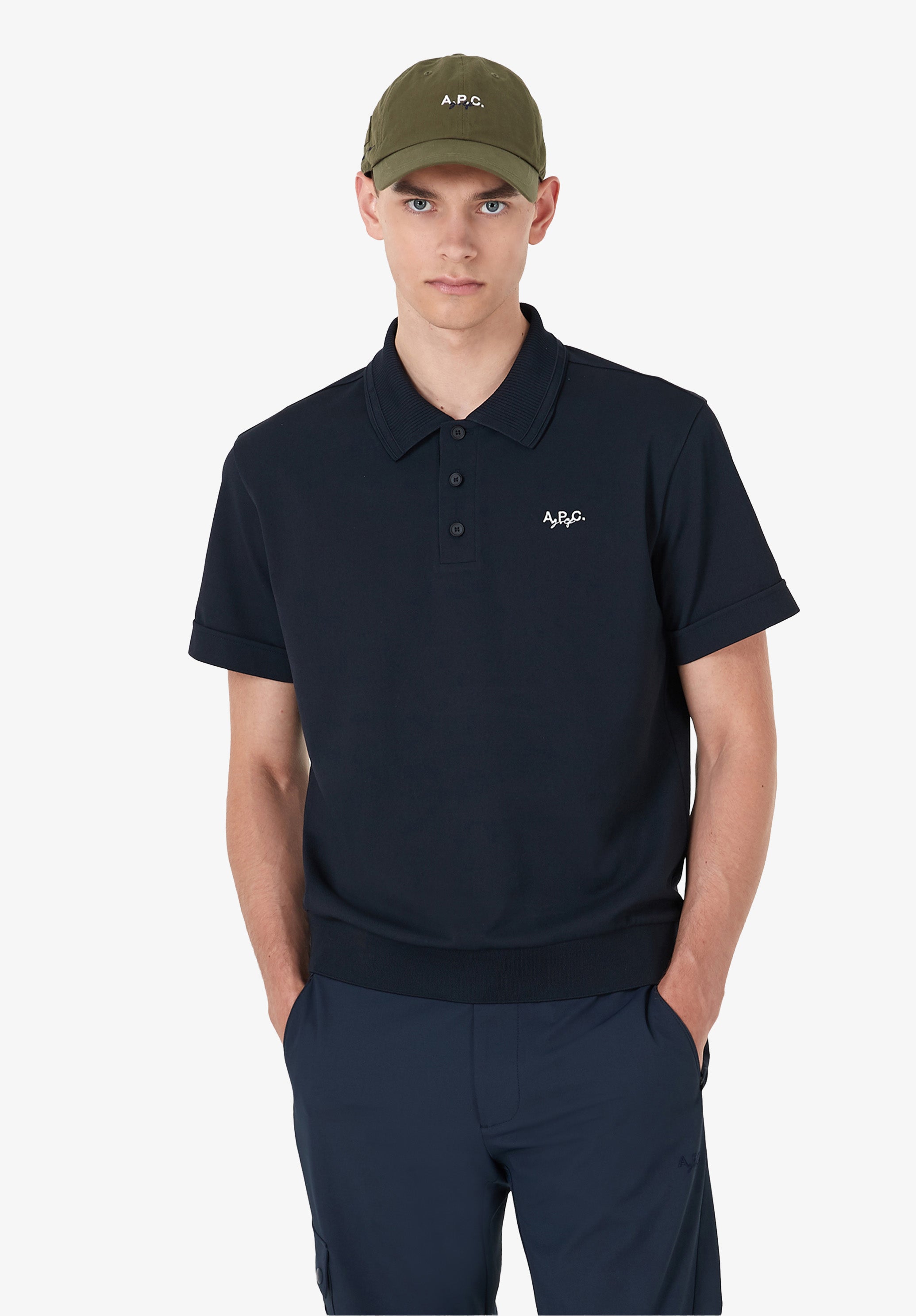 A.P.C. Golf logo polo shirt | A.P.C.