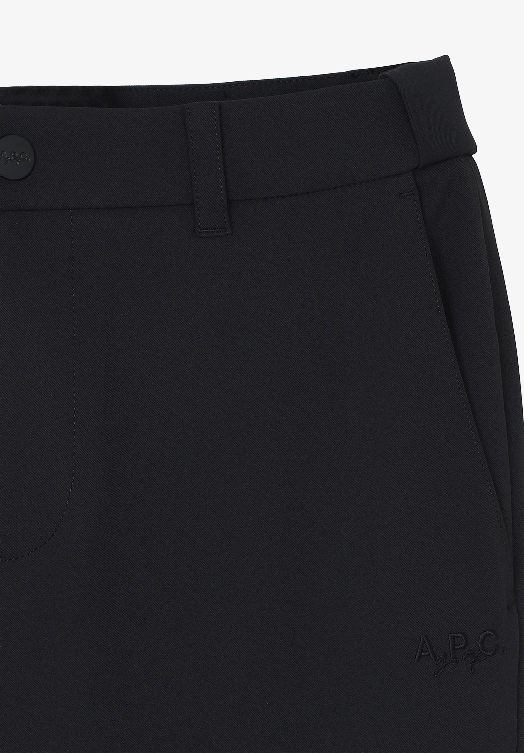 A.P.C. GOLF ブラック スタンダードパンツ Straight fit trousers | A.P.C.