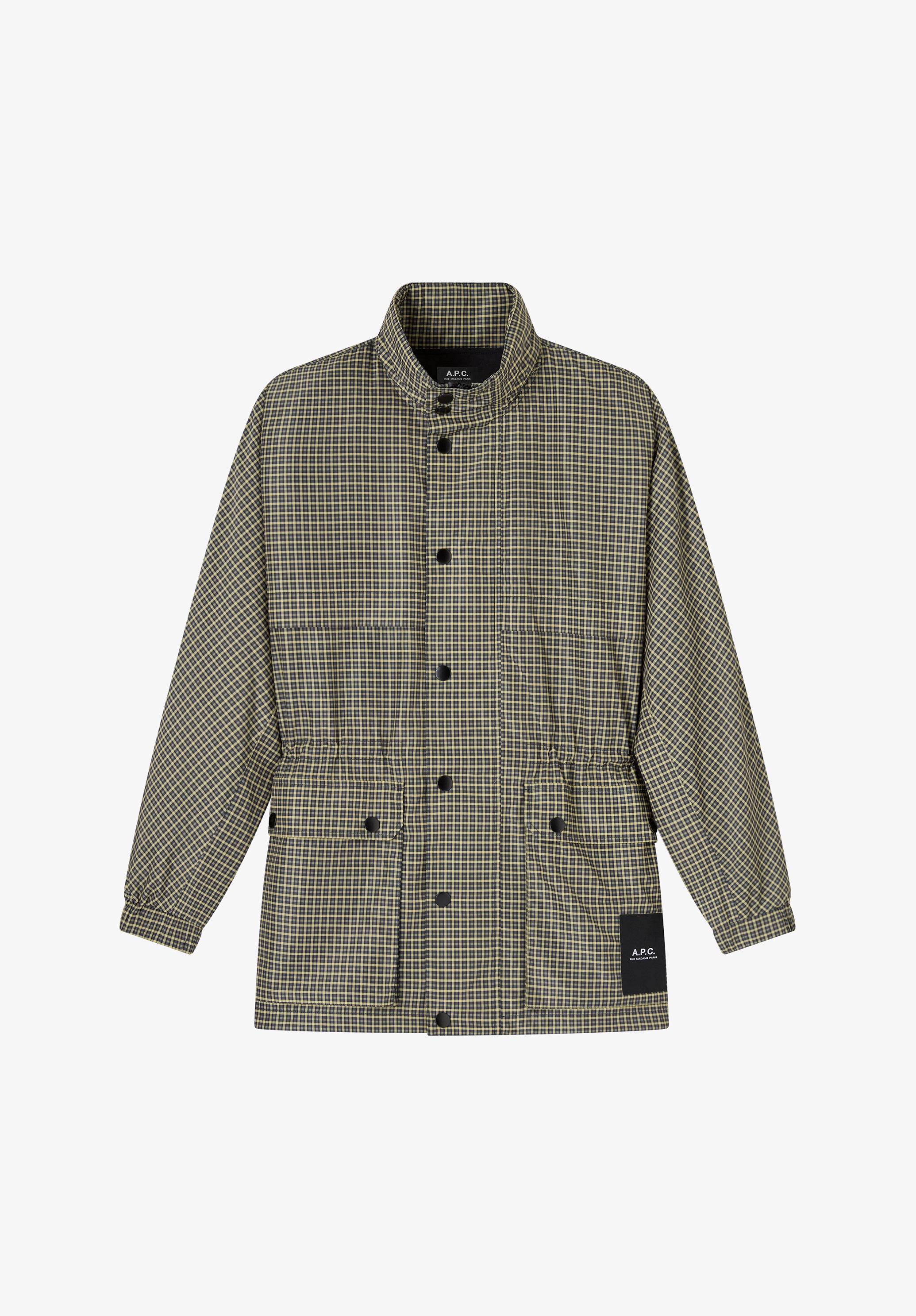 Khaki windbreaker. - 0
