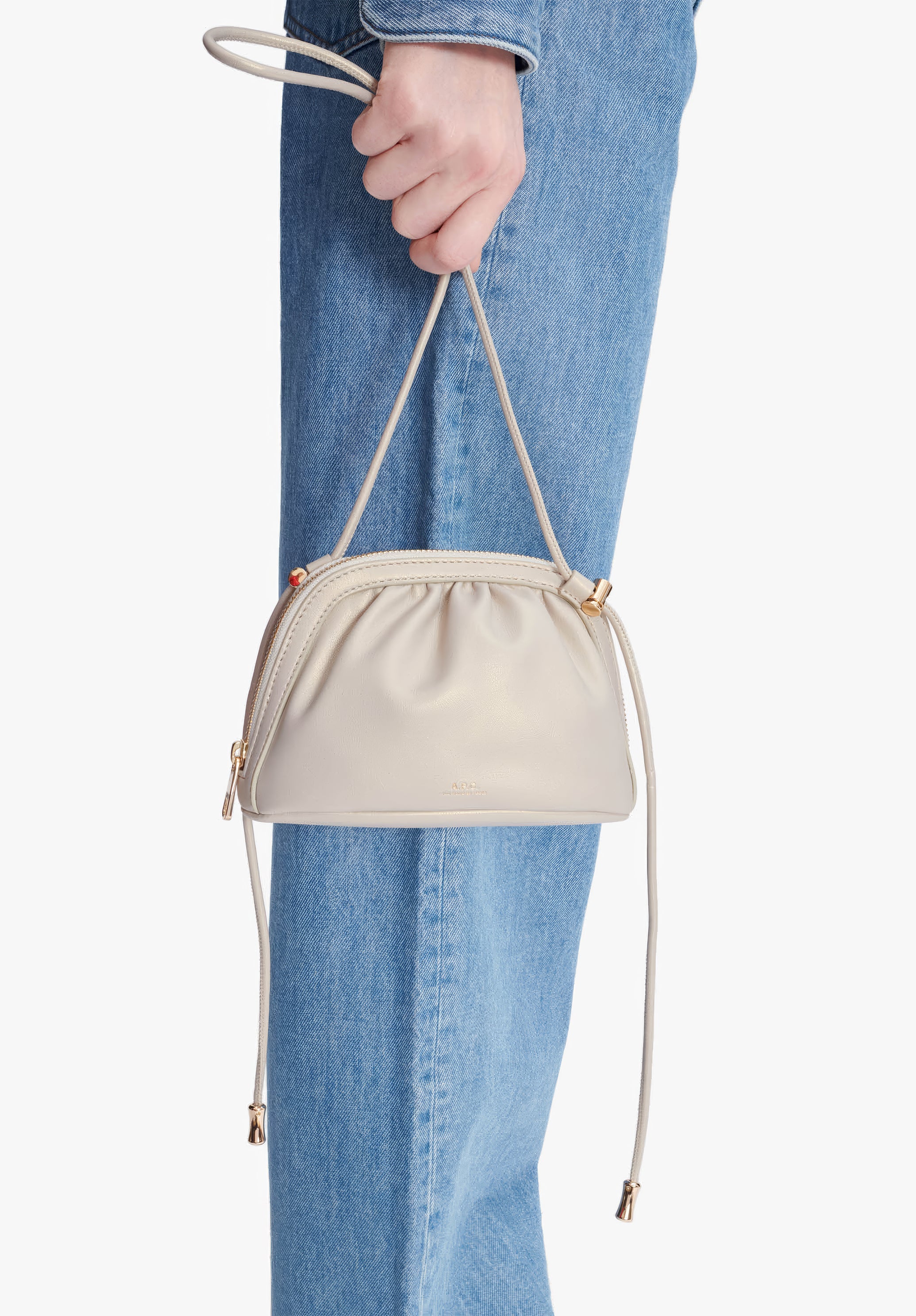 A.P.C.[アーペーセー] Ninon Small Drawstring Bag Ninon Small drawstring bag | A.P.C.