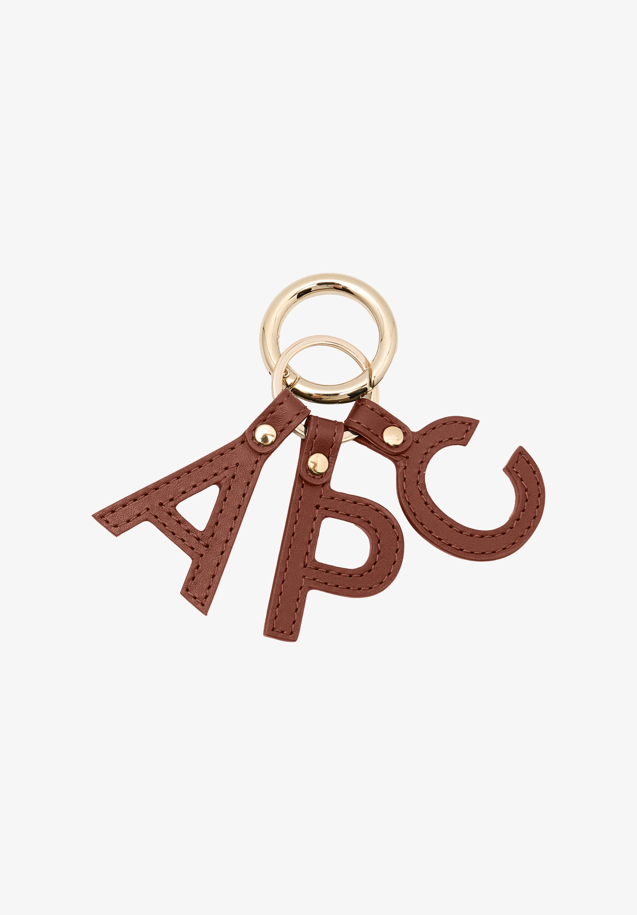 Lettres A.P.C. keychain