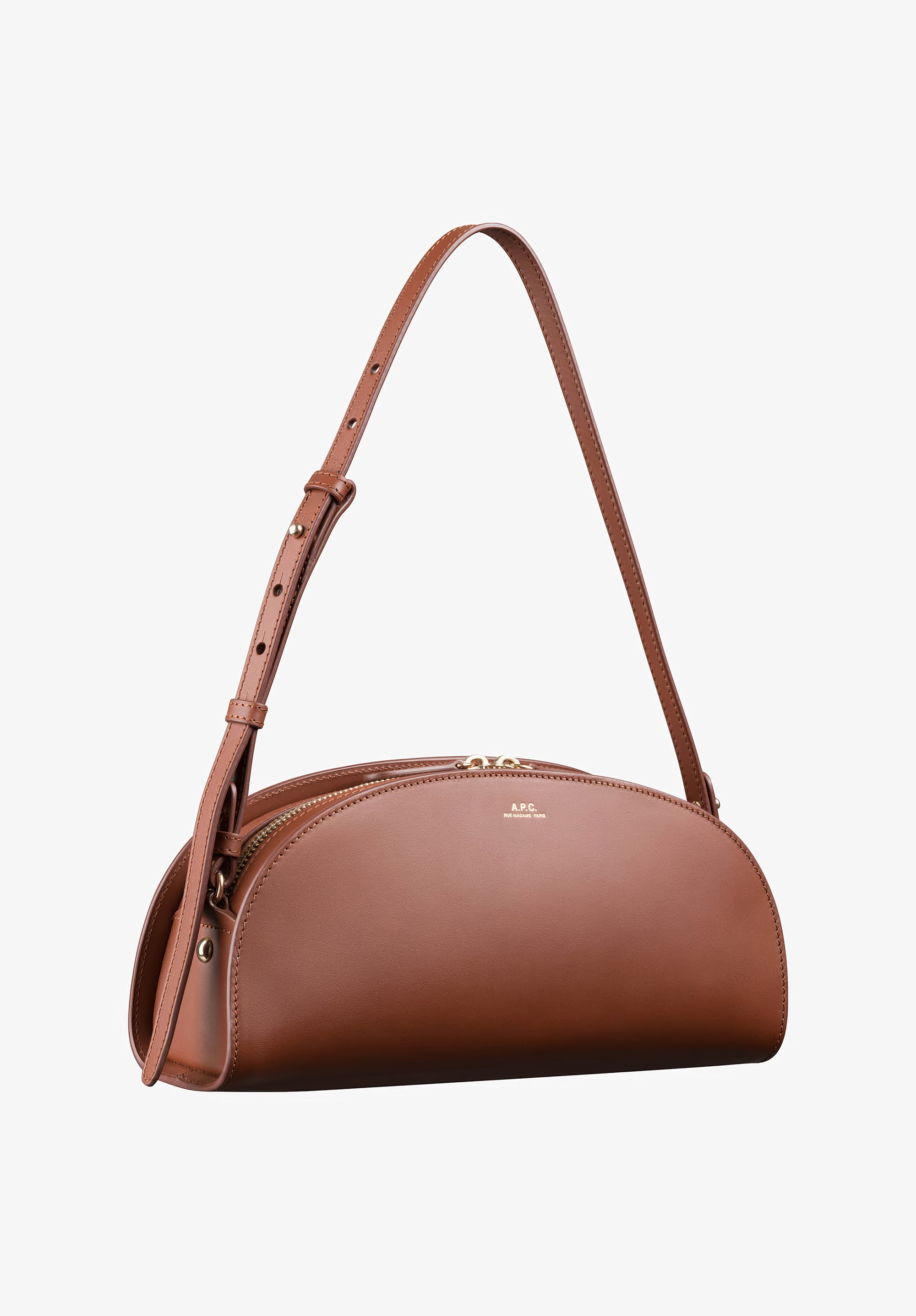 Demi-Lune Shoulder Bag Large Natural main image 1