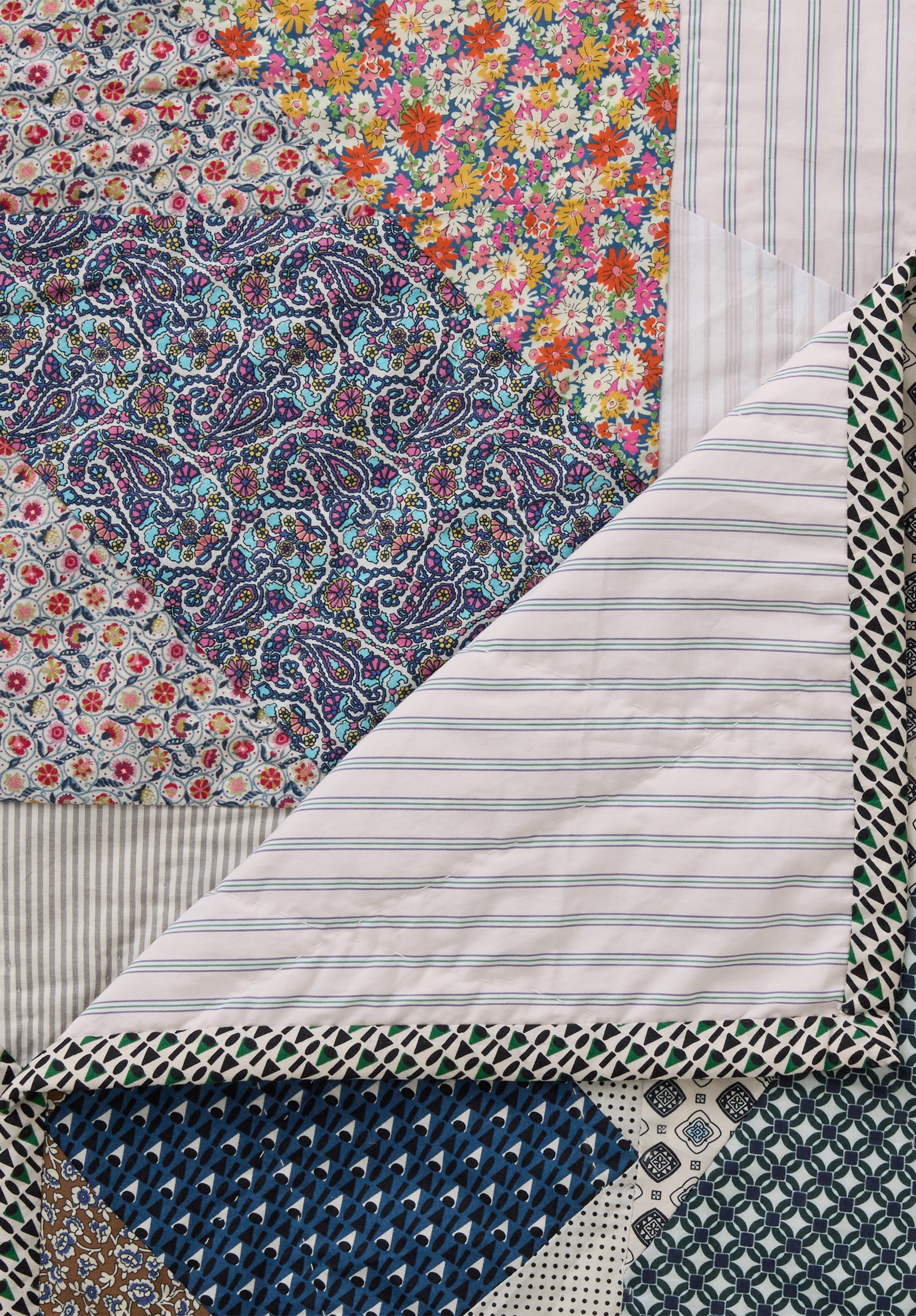 Fooled Again quilt - 5