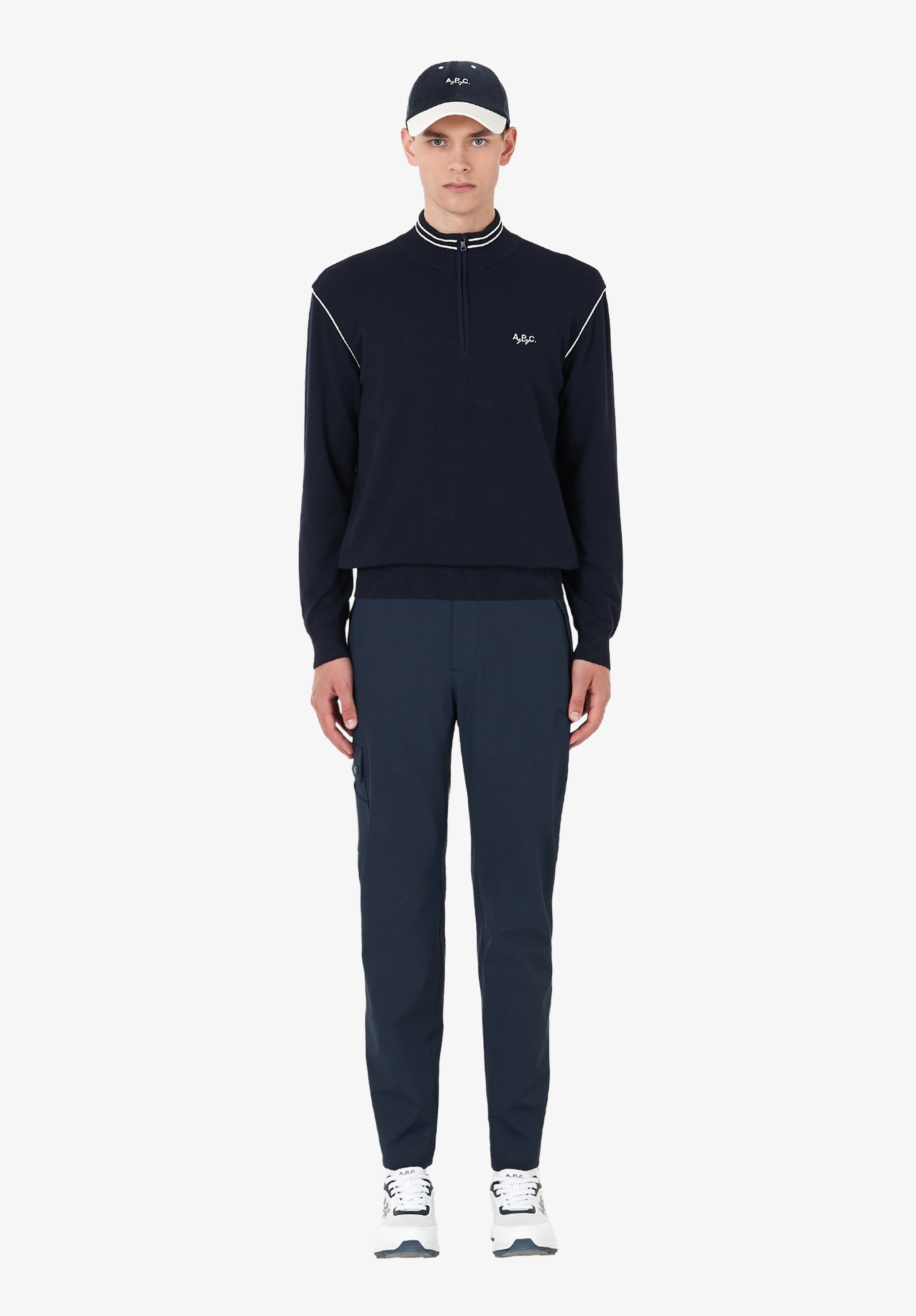 Zip-neck sweater - 2