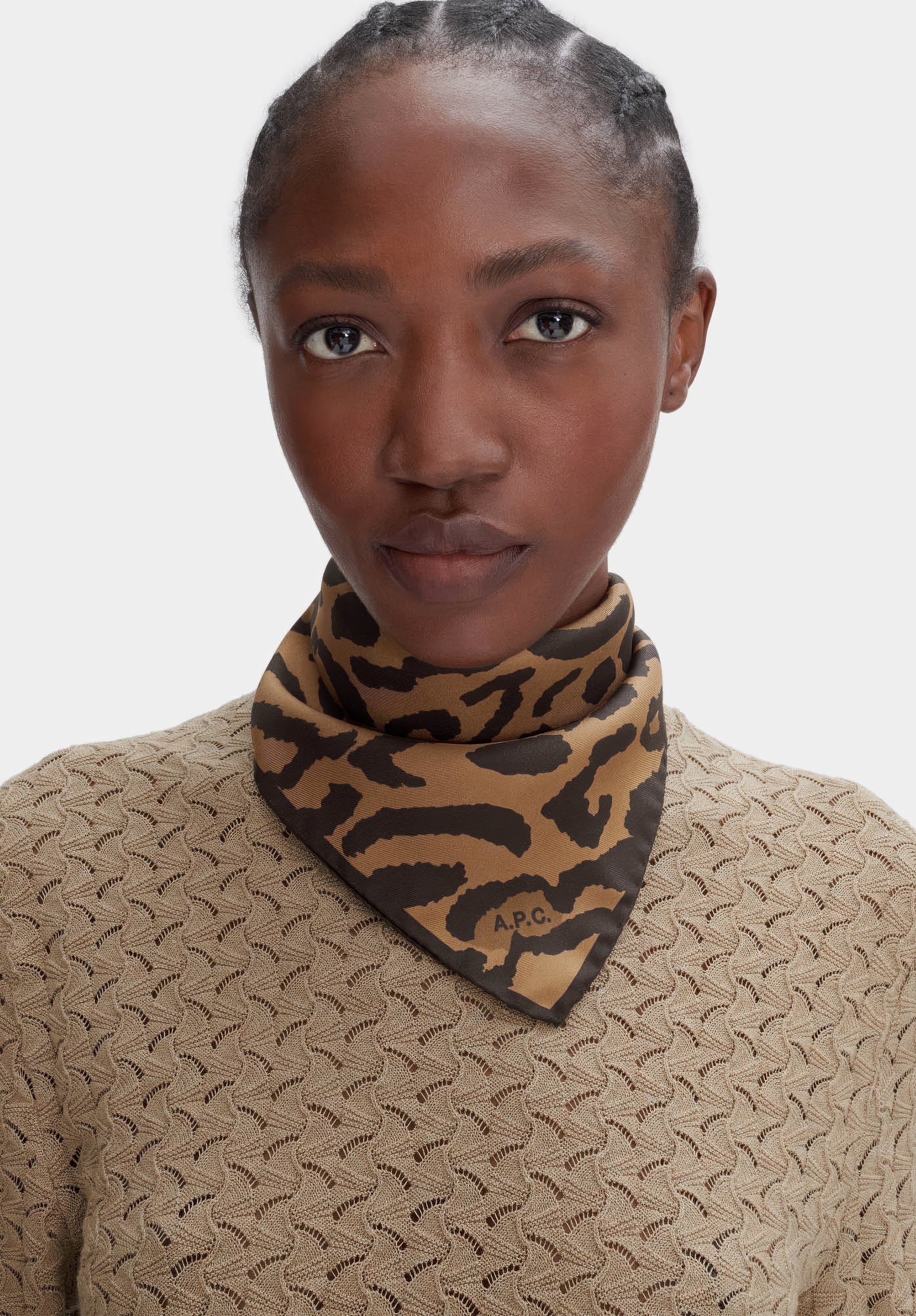 Léopard scarf - 1