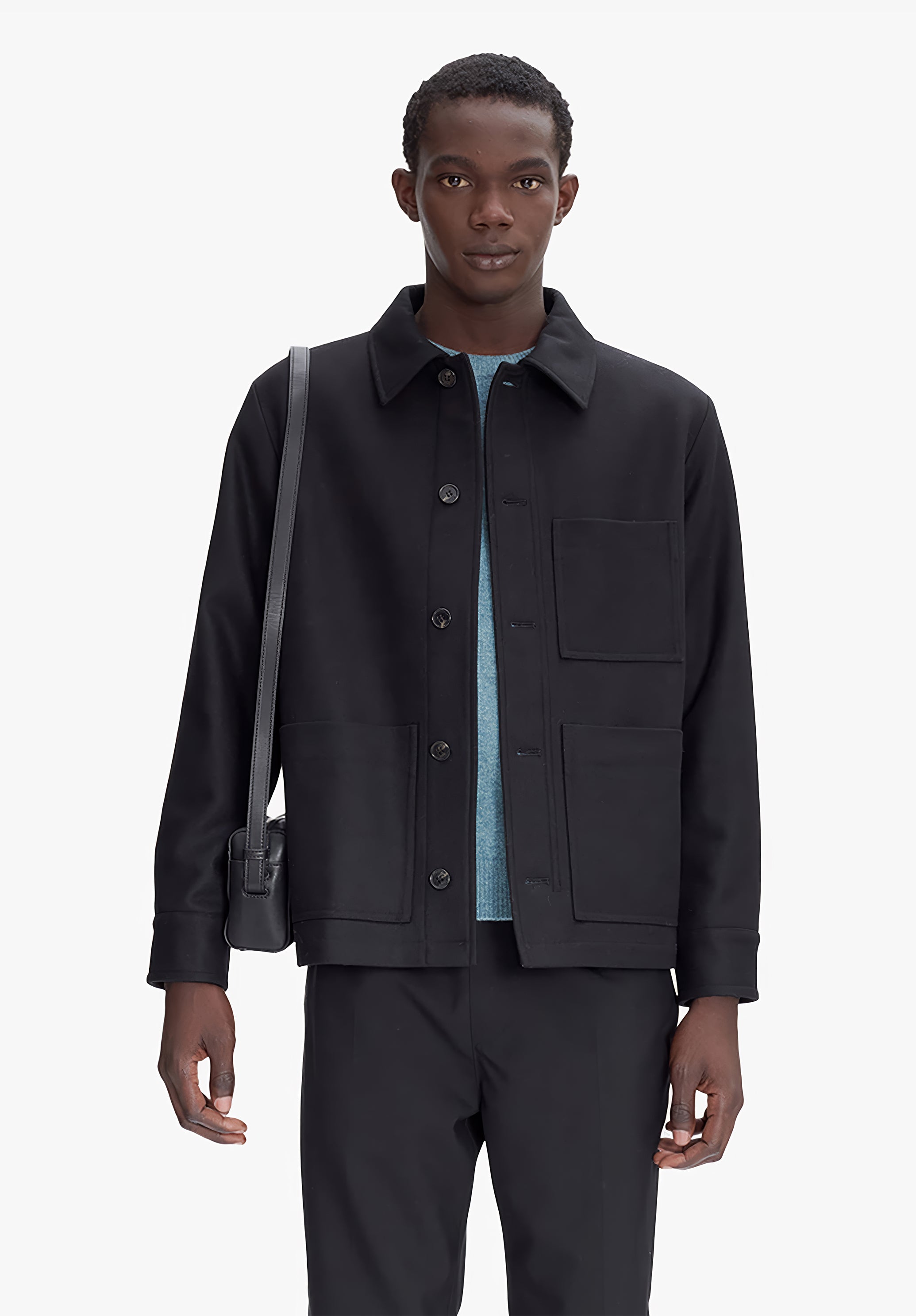 A.P.C New Emile ジャケット Sサイズ ネイビー