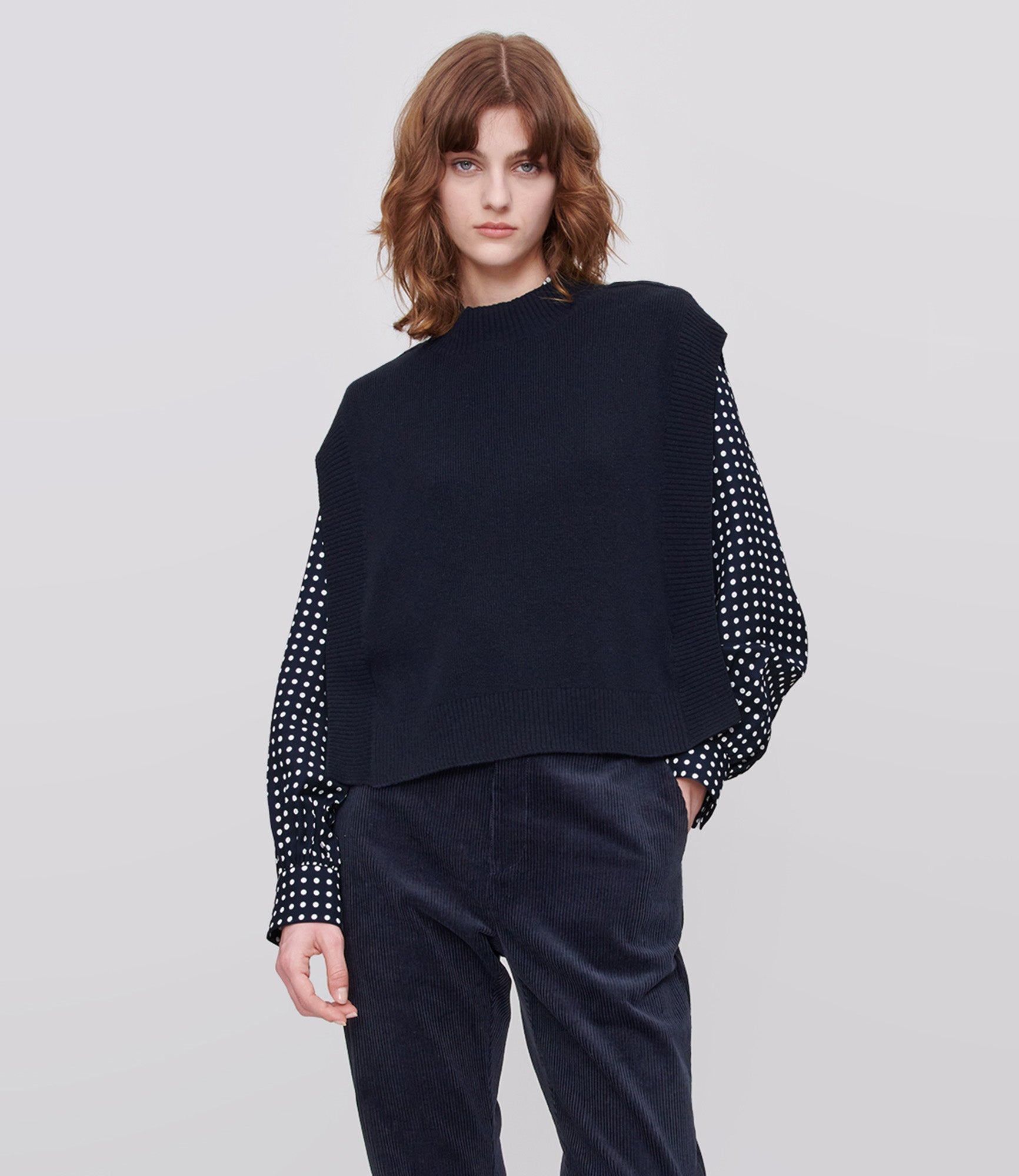 Mathilde sleeveless jumper