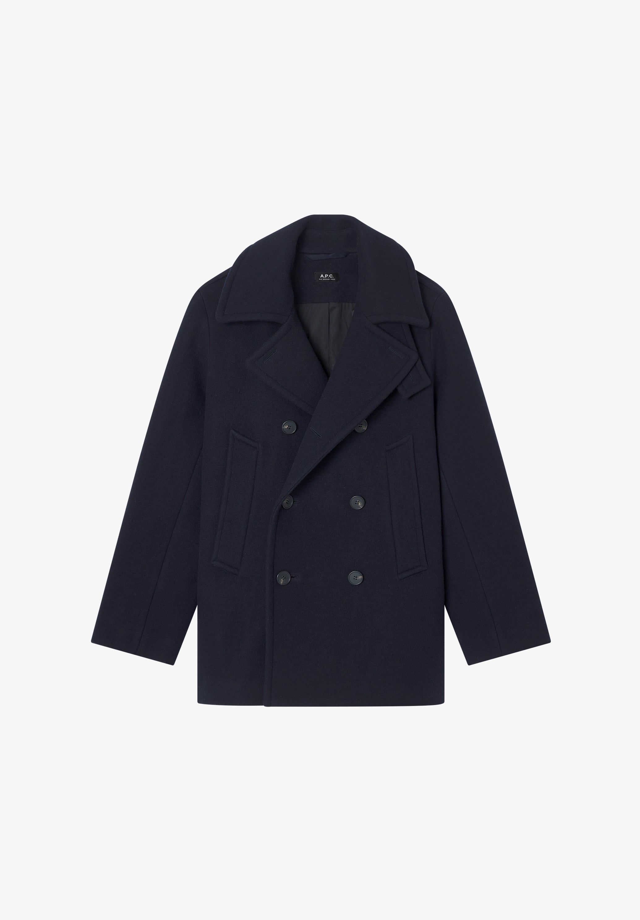 Recycled wool pea coat | A.P.C.