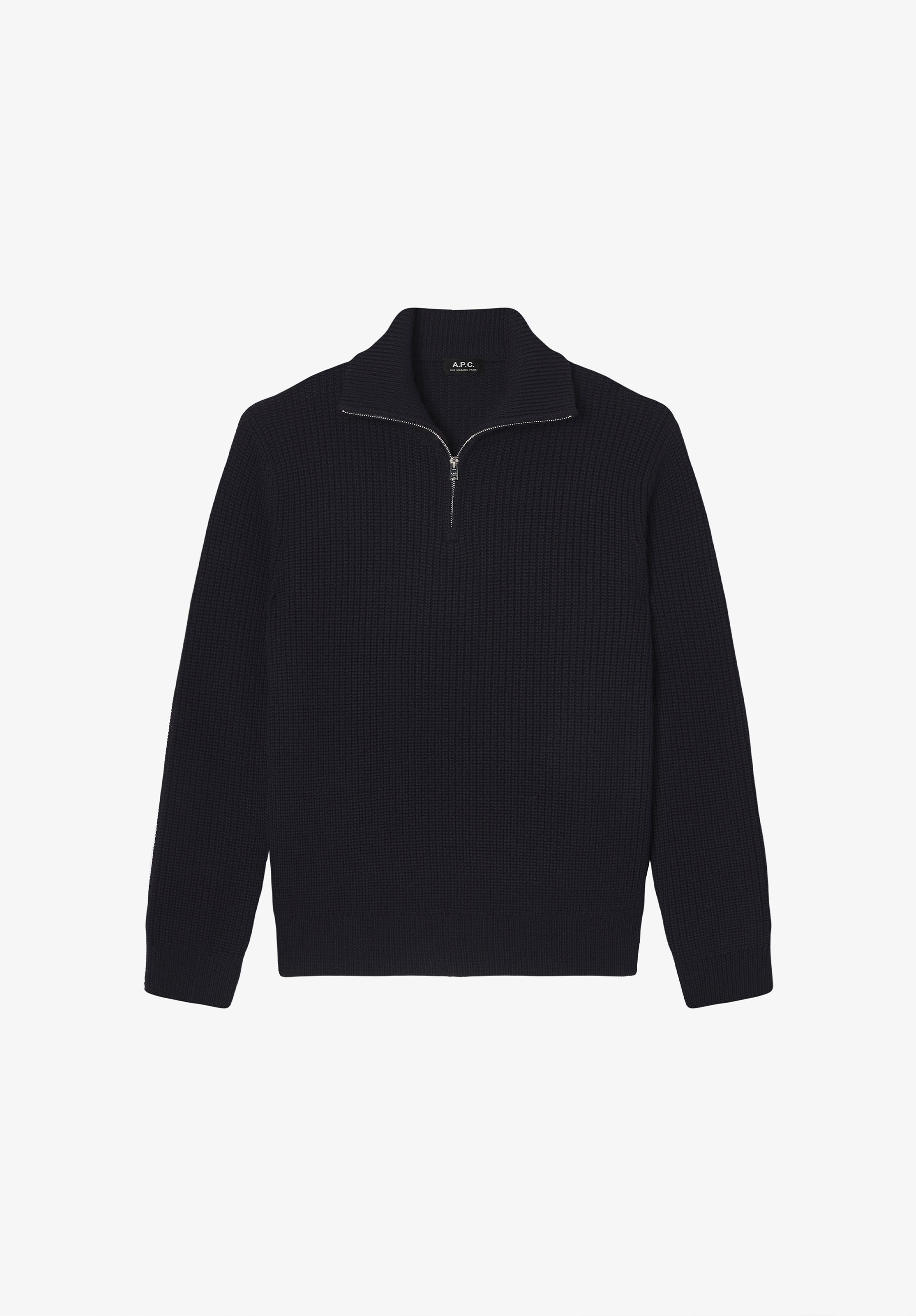 Pull camionneur bleu marine