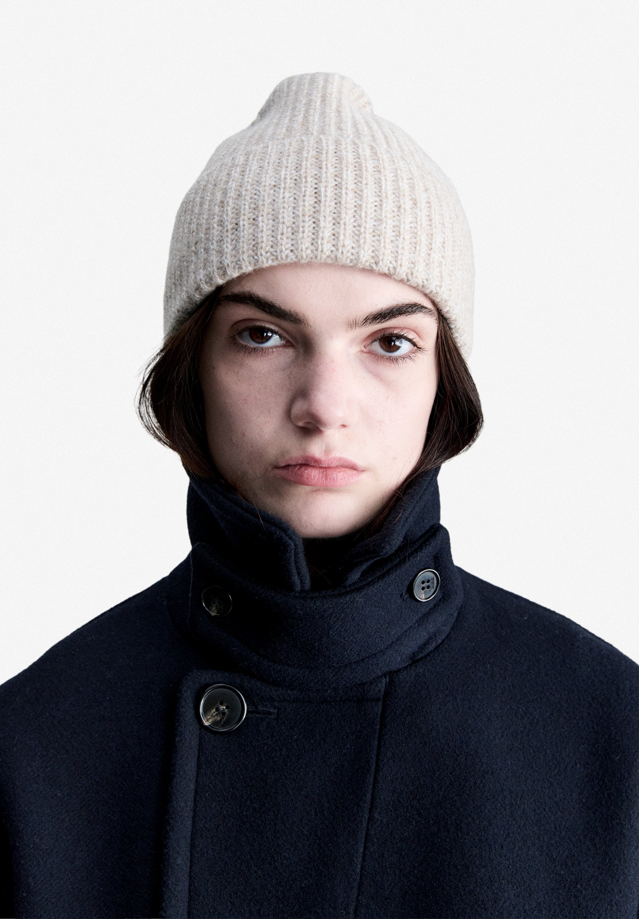 Cashmere beanie - 1