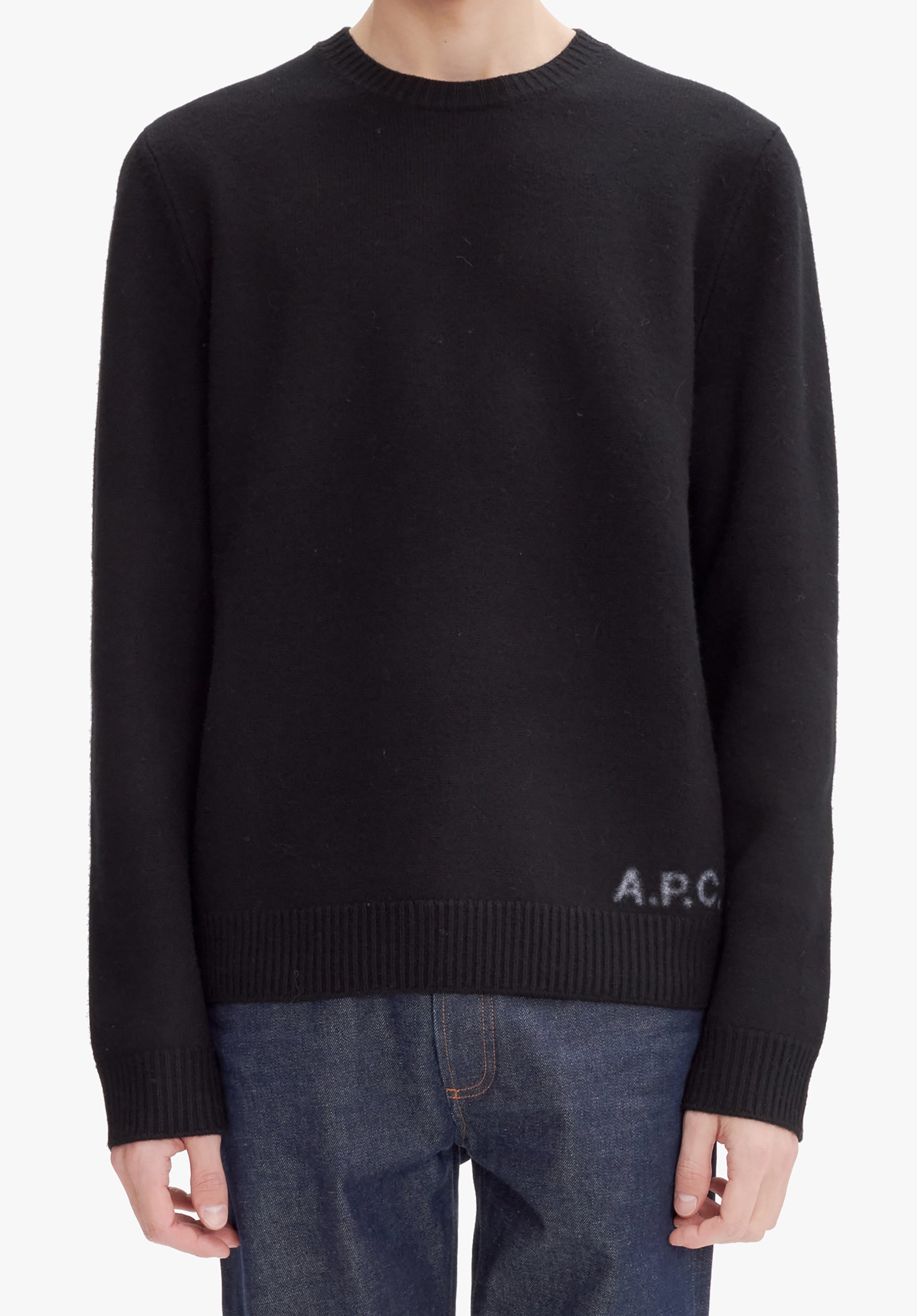 A.P.C.ニット A.P.C. Ribbed Wool Sweater for Men | MR PORTER