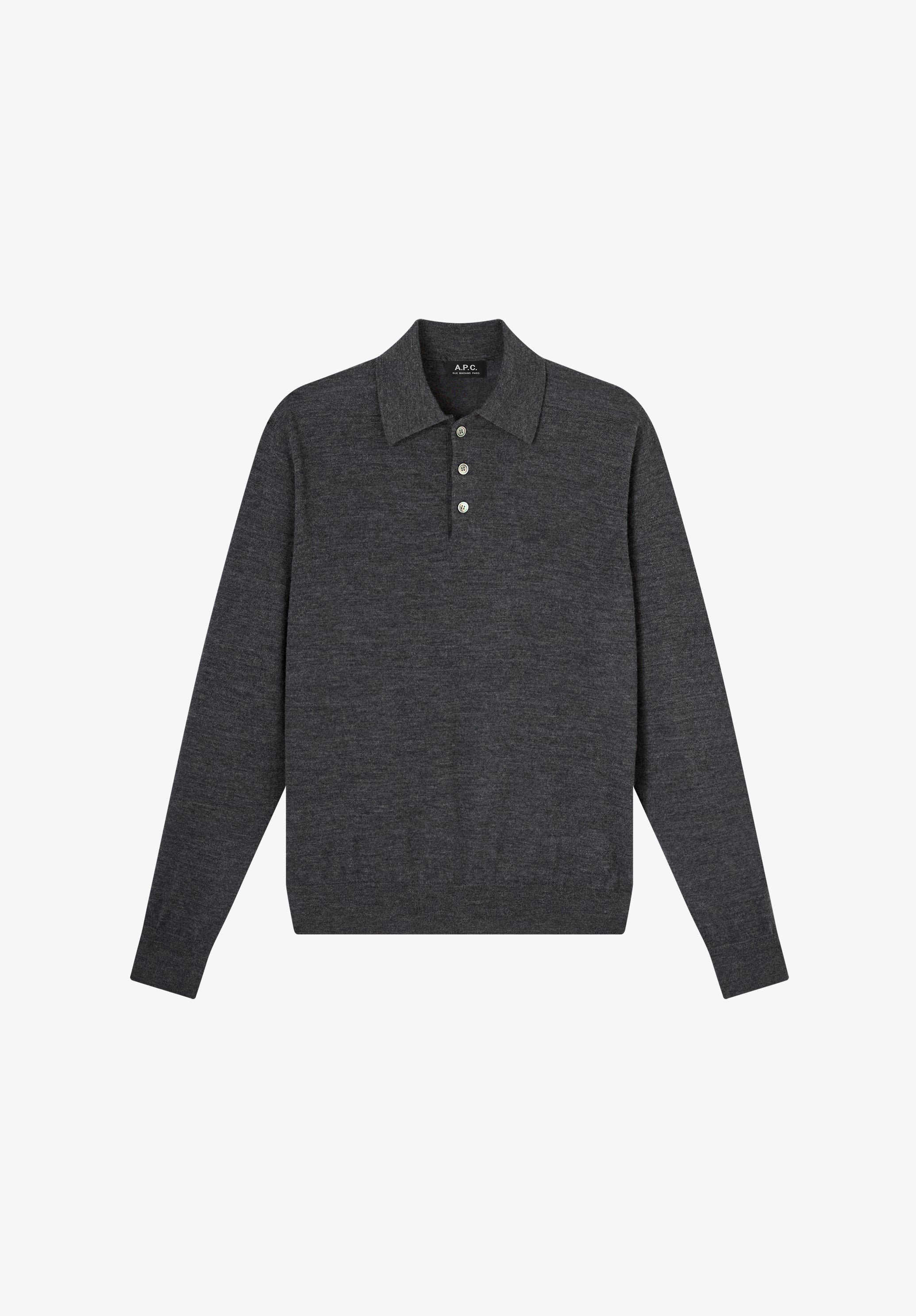 A.P.C. 25SS コレクション ERIC ニットポロ A.P.C. 25SS コレクション ERIC ニットポロの通販はau a.p.c archive