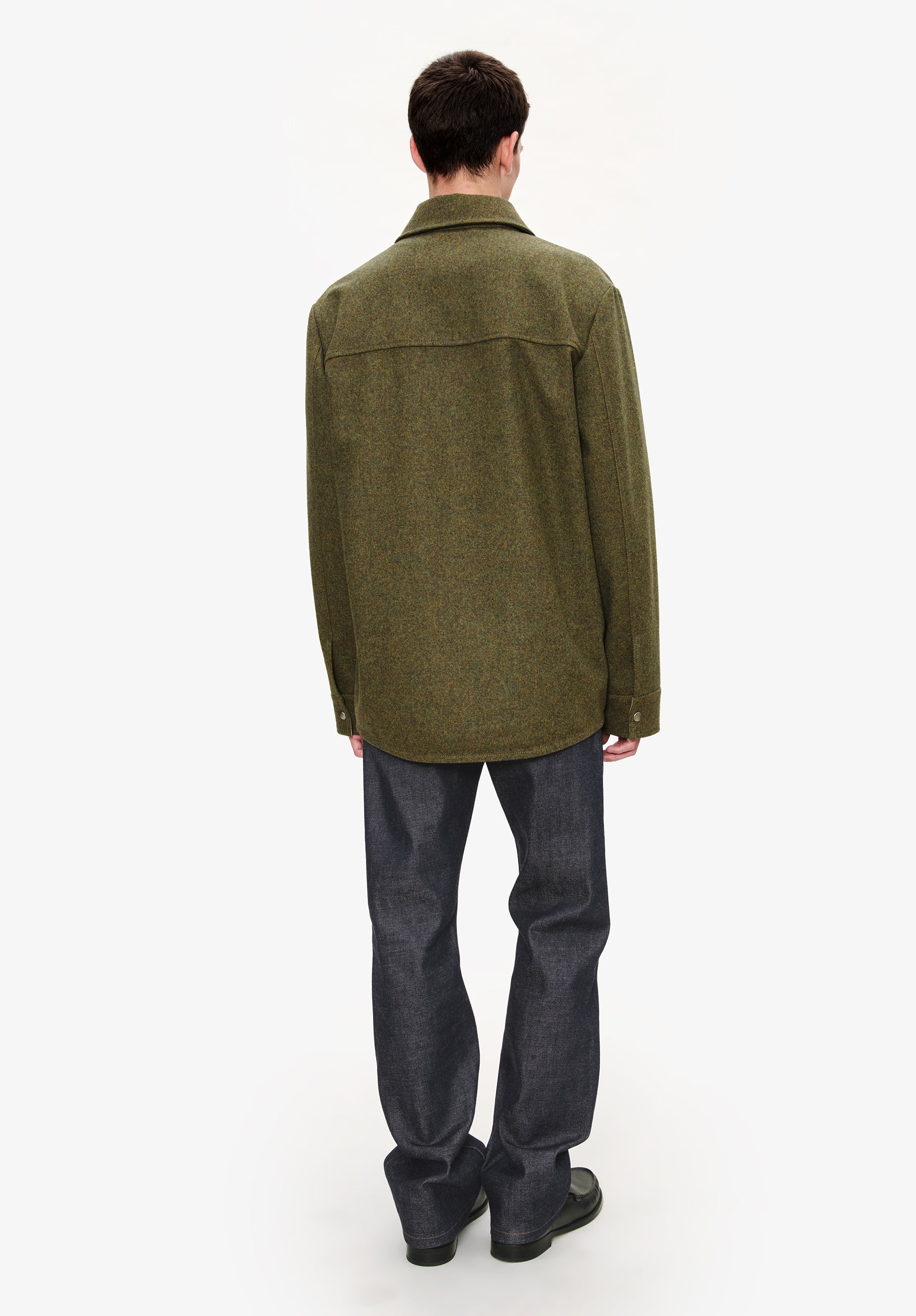 Jacket with snap closure | A.P.C.