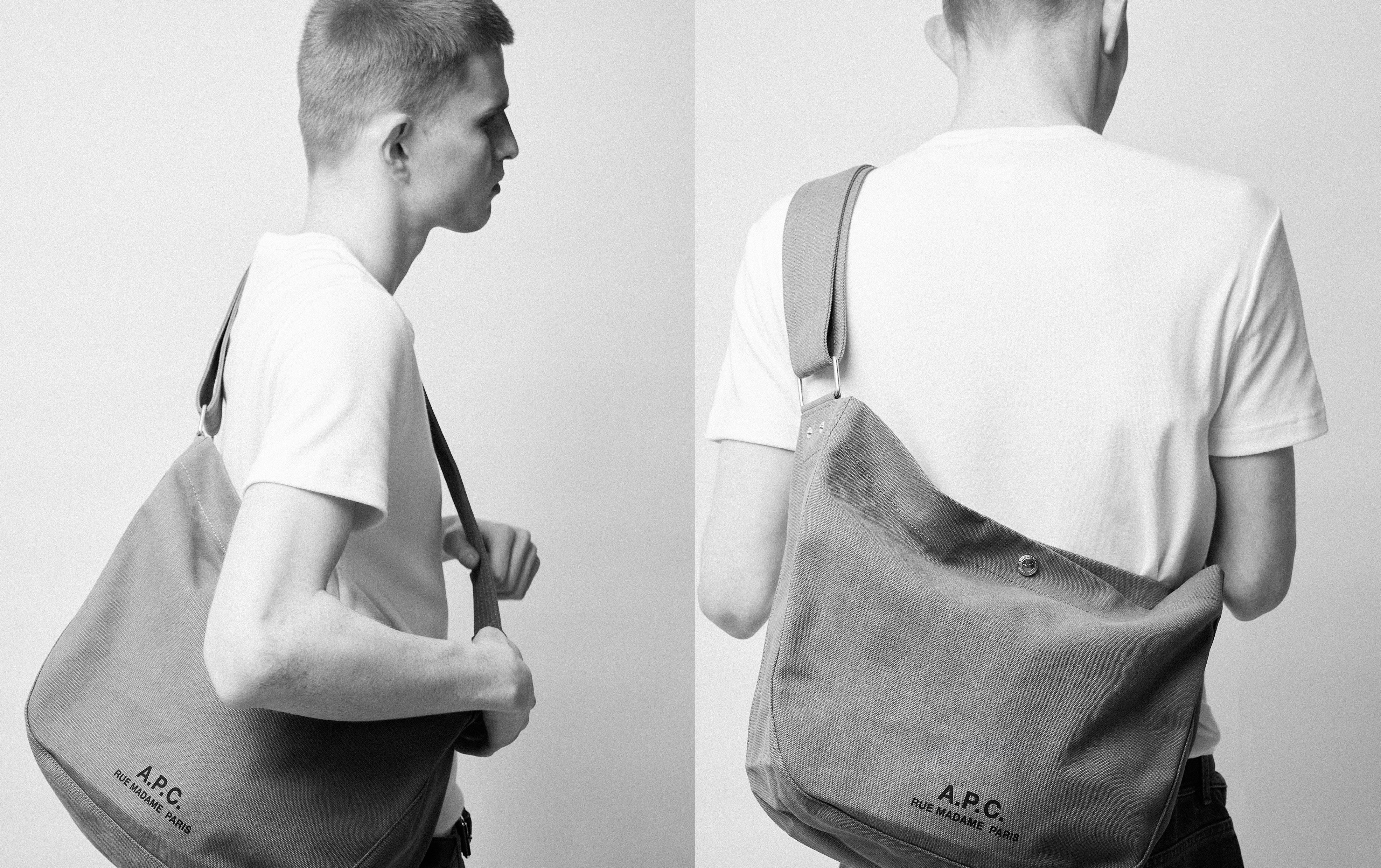 Men's bags · Denim backpacks · Weekend bags | A.P.C.