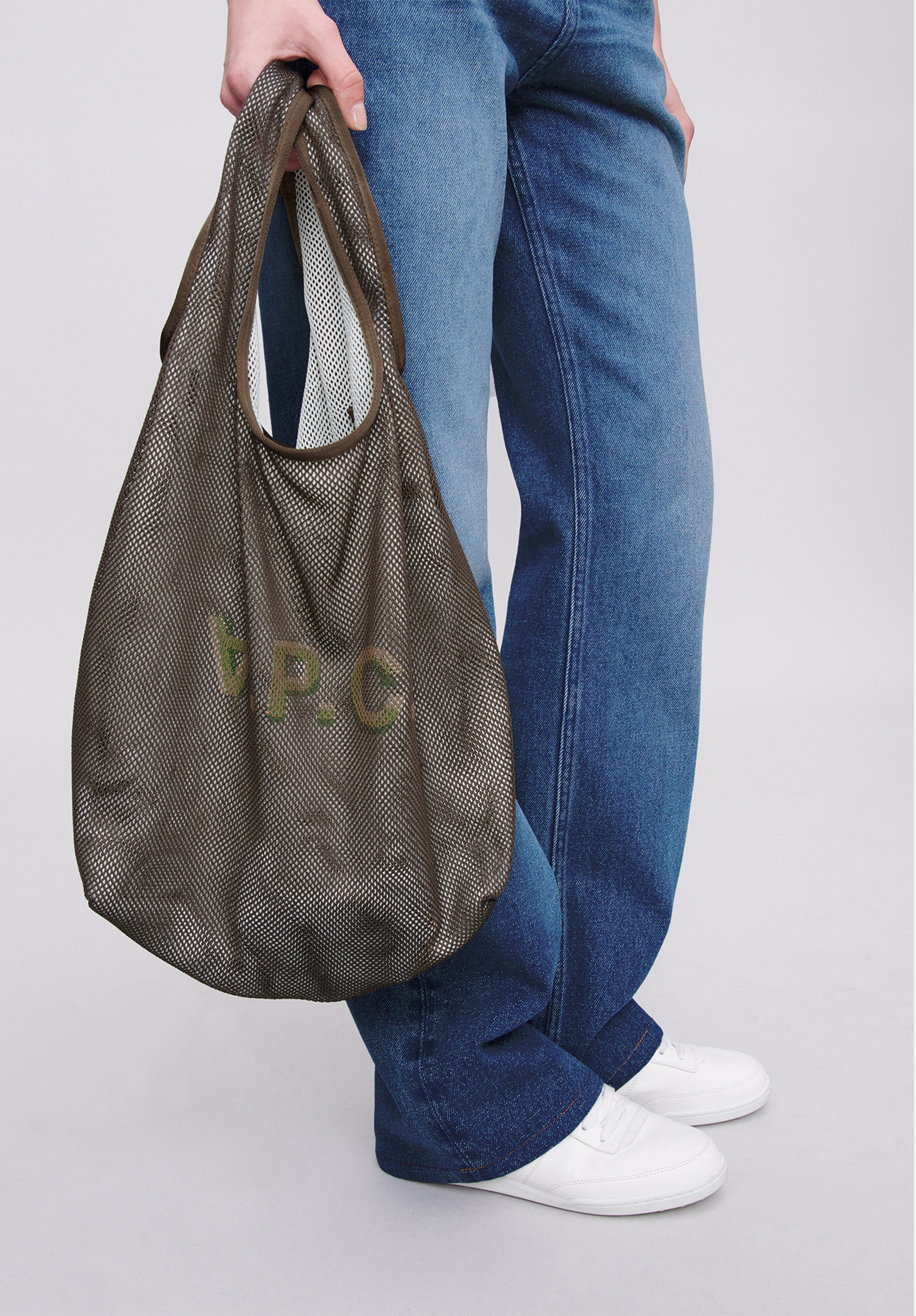 ★A.P.C.★ Mini Rebound Shopping Tote Bag Night Blue PSAEUH6 Rebound shopping bag | A.P.C.