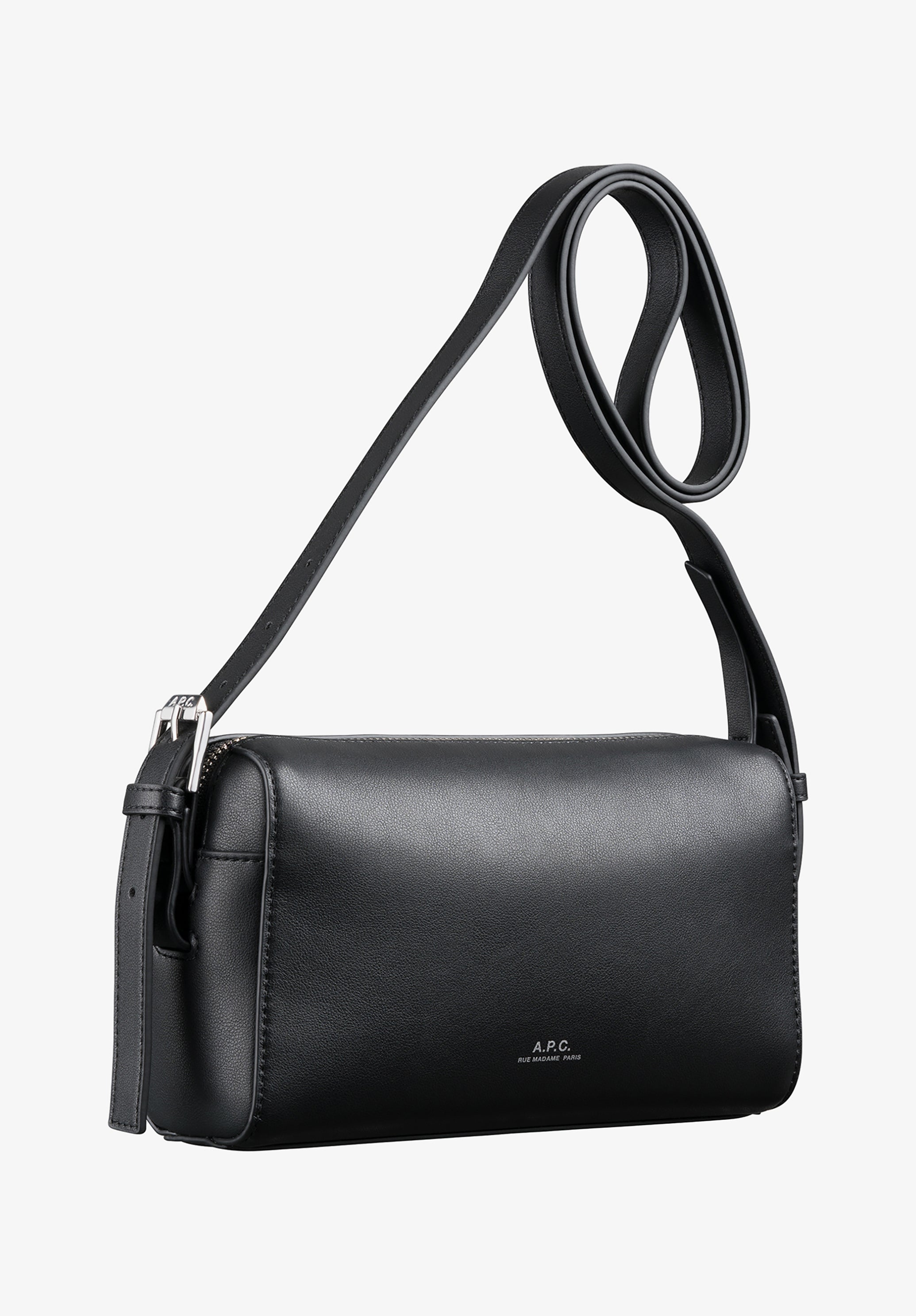 ☆A.P.C.☆ Nino Camera Crossbody Black PUAATH61821LZZ PUAATH Nino camera bag | A.P.C.